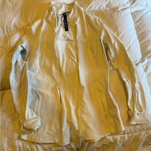 90 Degrees White Athletic Jacket